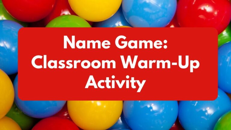 Name Games: Fun Activities That Help People Learn Names Fast Name Games